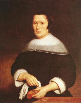 尼古拉斯 瑪斯 Portrait of a Woman 尼古拉斯 瑪斯 Portrait of a Woman